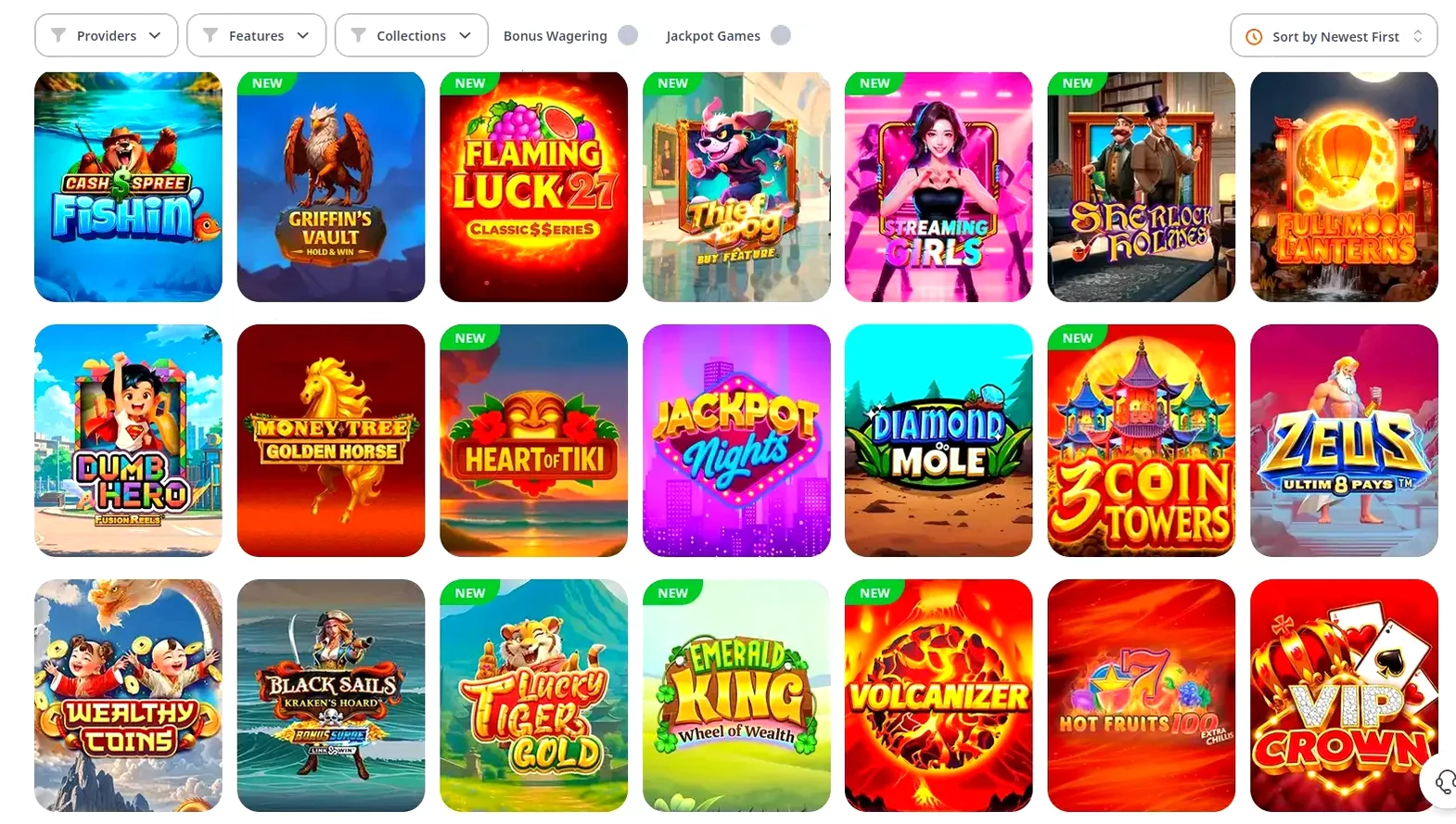 Игровой каталог Мотор казино